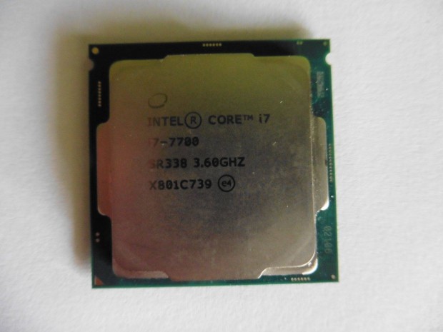 Intel Core i7-7700 processzor akcis ron elad