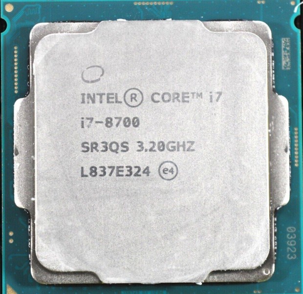 Intel Core i7-8700 6-Core 3.2GHz LGA1151