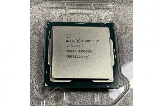 Intel Core i7-9700 CPU, processzor (Srg13)- Számla, garancia