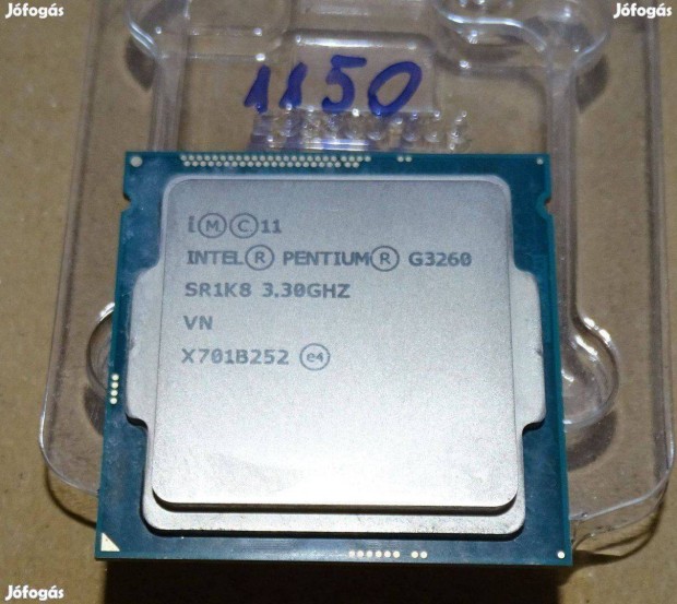 Intel G3260 3.3GHz processzor