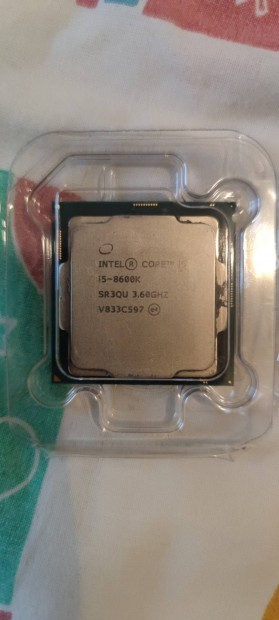Intel I5 8600K processzor