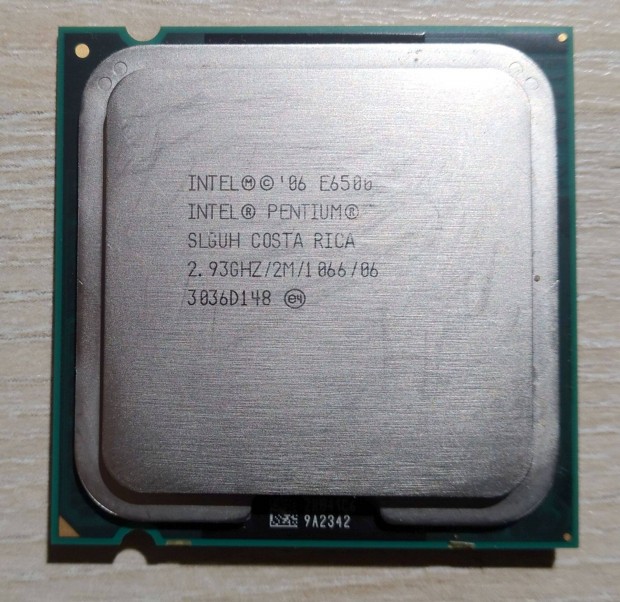 Intel Pentium E6500 CPU ( 2-magos processzor )