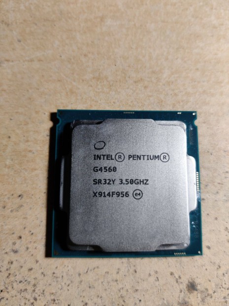 Intel Pentium G4560 Dual-Core 3.5GHz LGA1151 elad