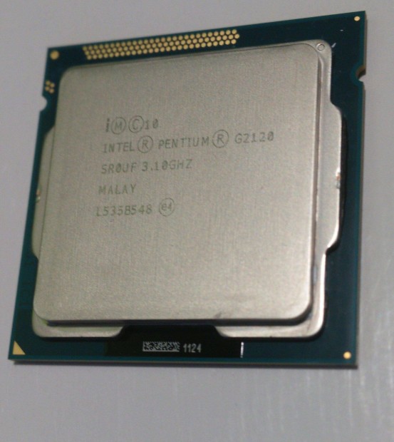 Intel Pentium Processzor G2120 3M Cache, 3.10 GHz 555 Ft