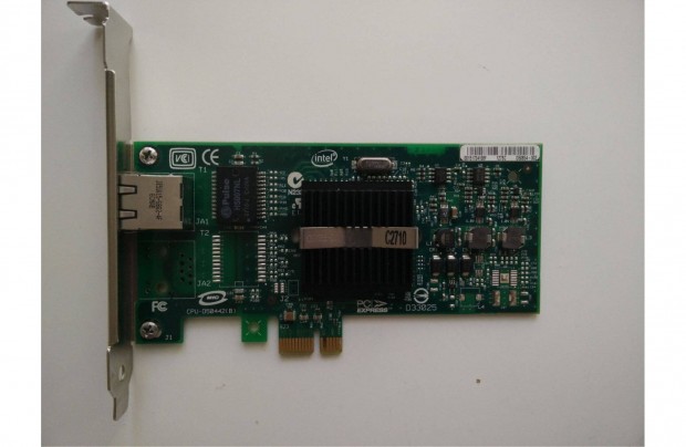 Intel Pro/1000 PT PCI Express Gigabit Ethernet krtya, hibs