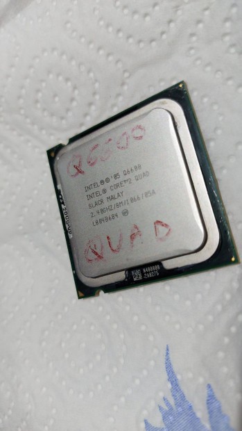 Intel Q6600 CPU/processzor