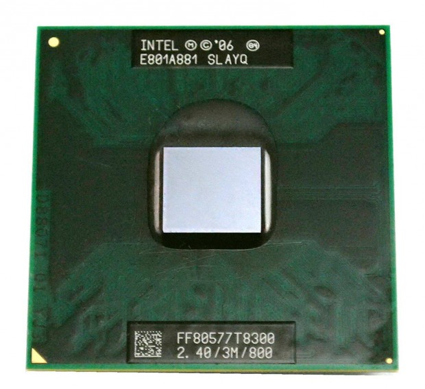 Intel T8300 M0 Slayq Core 2 Duo processzor 2.4Ghz 45nm 800 FSB Socketp