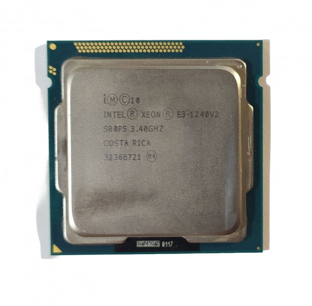 Intel Xeon E3-1240 v2 processzor 4x3.4GHz s1155 ~ i7-2600