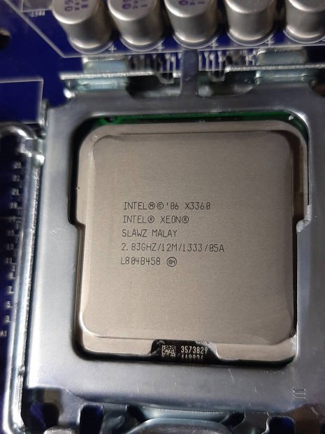 Intel Xeon X3360 2,83Ghz 4mag 4szl 12M cache/Q9650/