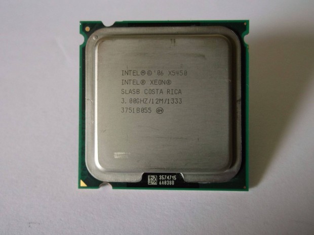 Intel Xeon X5450 Quad Core processzor LGA775 alaplapokhoz átalakítva