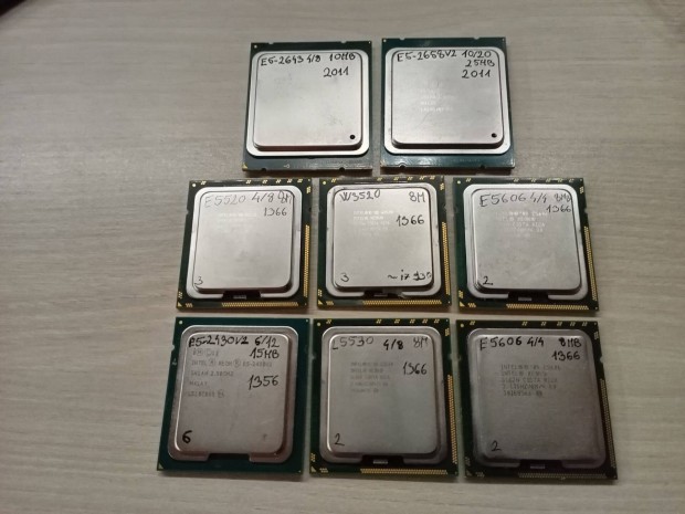 Intel Xeon processzor 1366, 1356, 2011