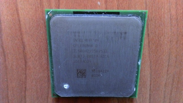 Intel celeron 2.40 ghz processzor + Ram DUAL 2  256MB + 256MB DDR400