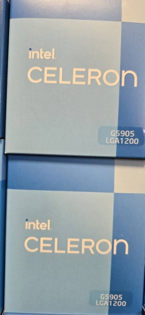 Intel celeron G5905 processzor +gyri ht j
