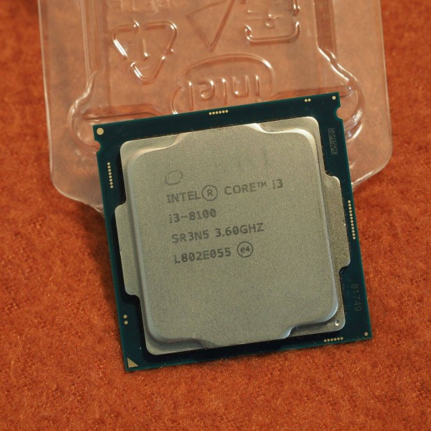 Intel core i3-8100 processzor