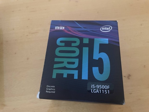 Intel core i5-9500F LGA1151 processzor