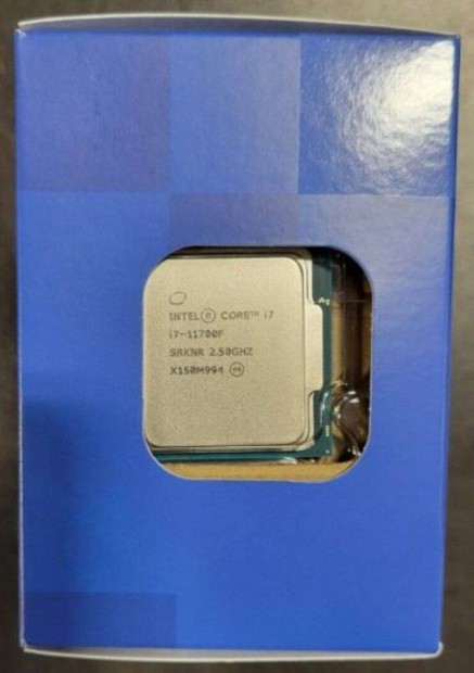 Intel core i7-11700F 8 mag 16 szl LGA 1200 (Box) Garancia
