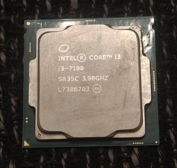Intel i3 7100 CPU processzor