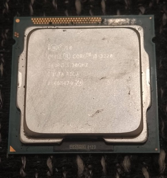 Intel i3 CPU processzor