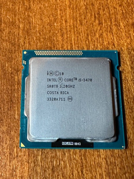 Intel i5-3470 1155-s processzor elad