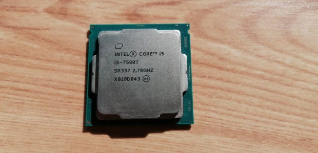 Intel i5 7500T cpu processzor