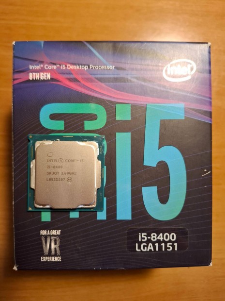 Intel i5-8400 LGA1151 processzor