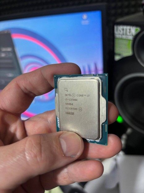 Intel i7-13700k, hibátlan, 5 hó jótállás