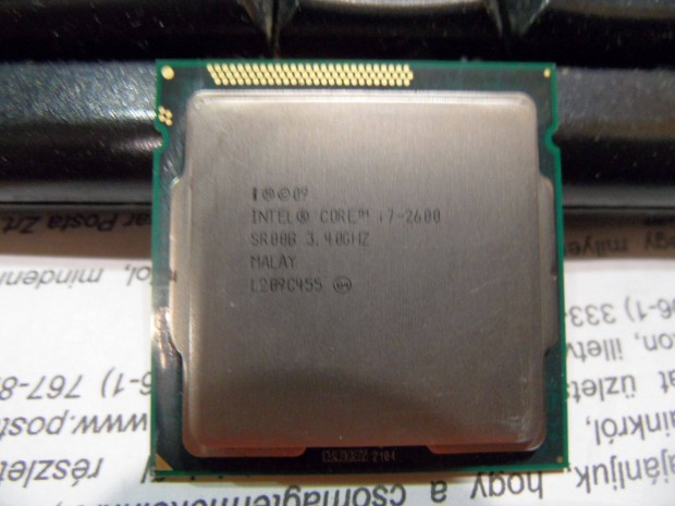 Intel i7 2600 LGA1155 (2. gen) - 4X 3.4GHz /8M