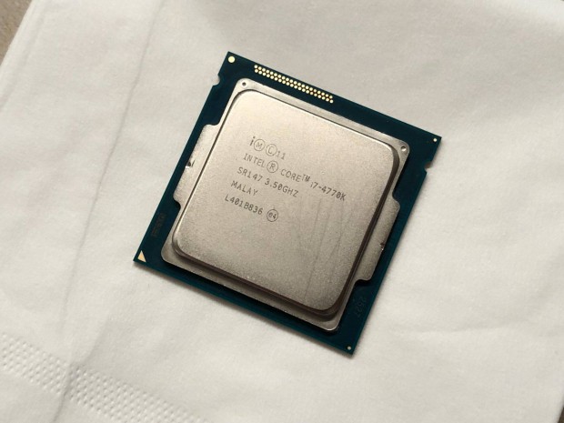 Intel i7-4770K LGA 1150 Processzor
