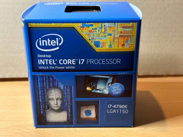 Intel i7 4790K processzor elad