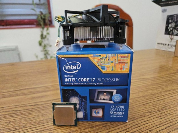 Intel i7-4790 box (doboz+ht)
