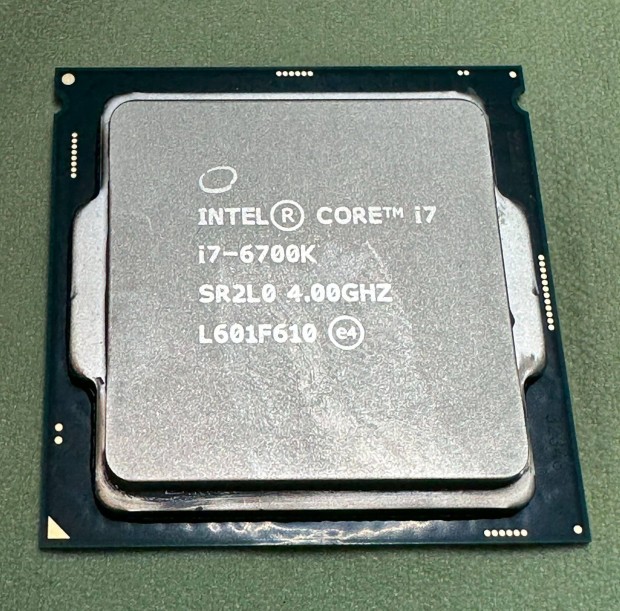 Intel i7 6700K LGA 1151-es processzor eladó