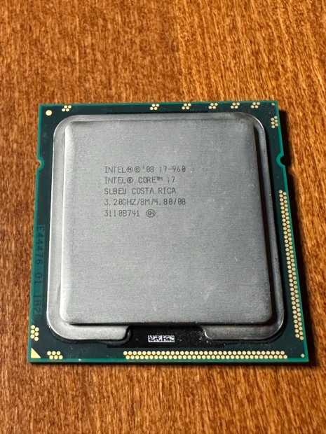 Intel i7-960 (LGA 1366) processzor elad