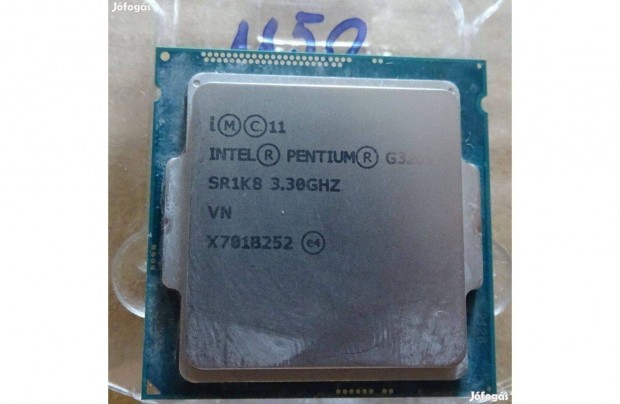 Intel processzor G3260 3.3GHZ