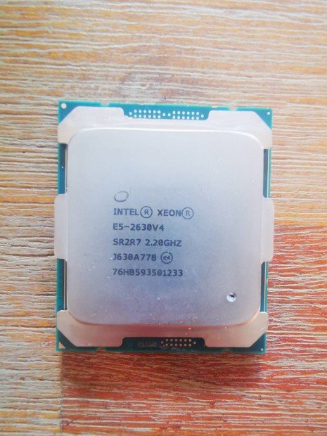 Intel xeon E5-2630 v4