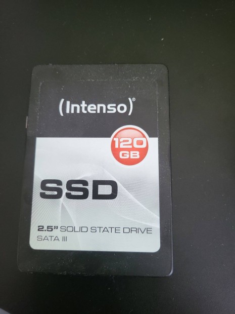 Intenso SSD 120 Gb 2,5" sata hasznlt, hibtlan
