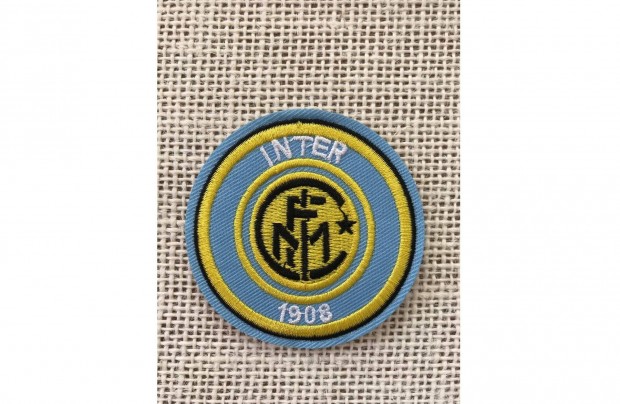 Inter Milan 60mm Ruhra vasalhat folt rvasal felvarr cmer logo