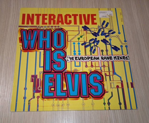 Interactive - Who Is Elvis ('95 European Rave Mixes)(Vinyl,1995)