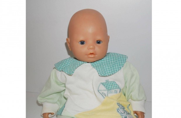 Interaktiv, alvs csecsem, baby born baba sok ruhval - 48 cm