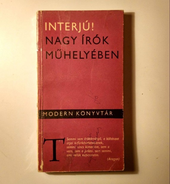 Interj! Nagy rk Mhelyben (1966) srlt (9kp+tartalom)