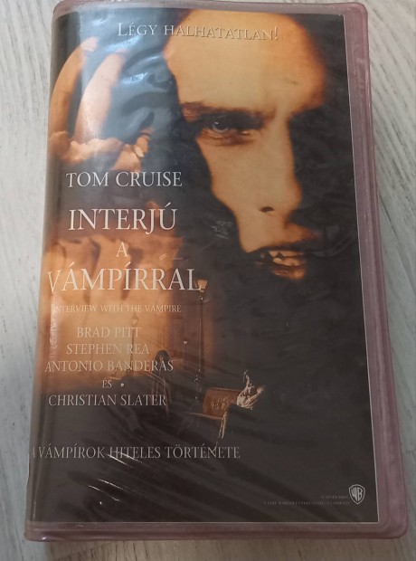 Interj a vmprral - horror  vhs - Tom Cruise