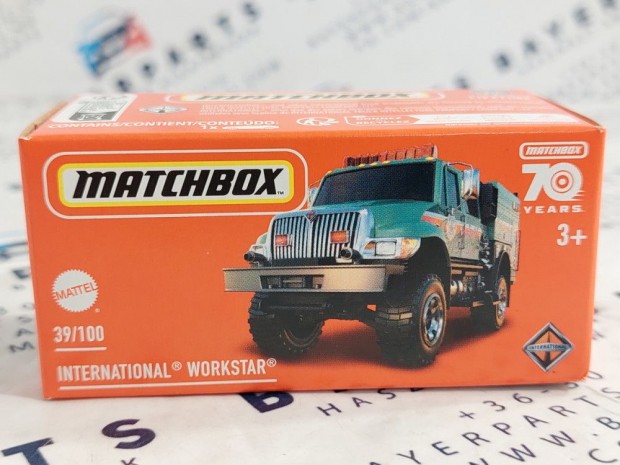 International Workstar Brush Truck - 39/100 - Matchbox - 1:64