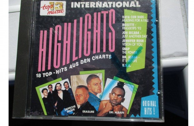 International highlights CD lemez elad
