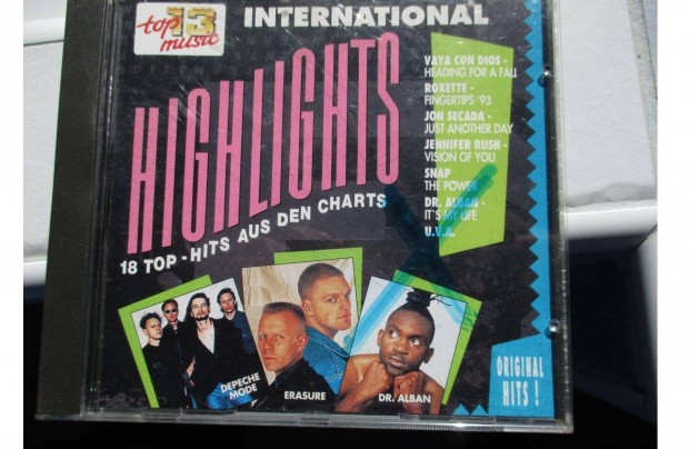 International highlights CD lemez elad