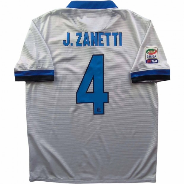 Internazionale Inter Milan 2013-14 vendg Javier Zanetti foci mez L-es