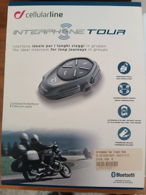 Interphone Tour motoros kommunikci