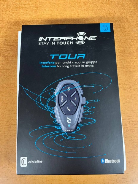 Interphone Tour motoros sisakbeszl headset j