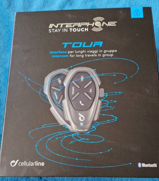 Interphone Tour twin pack Bluetooth sisak kommunikcis rendszer