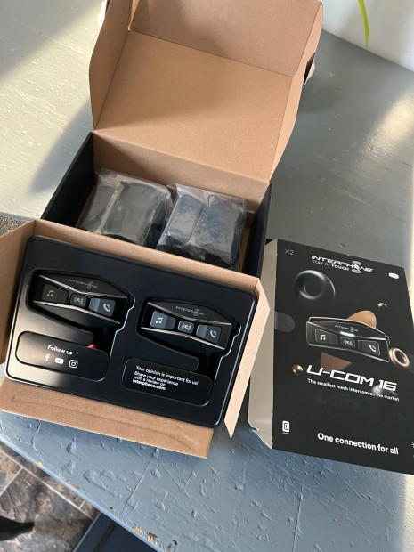 Interphone U-COM 16 Sisakbeszélő Páros szett