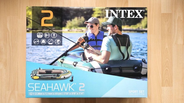 Intex Seahawk 2 felfjhat csnak evezkkel pumpval