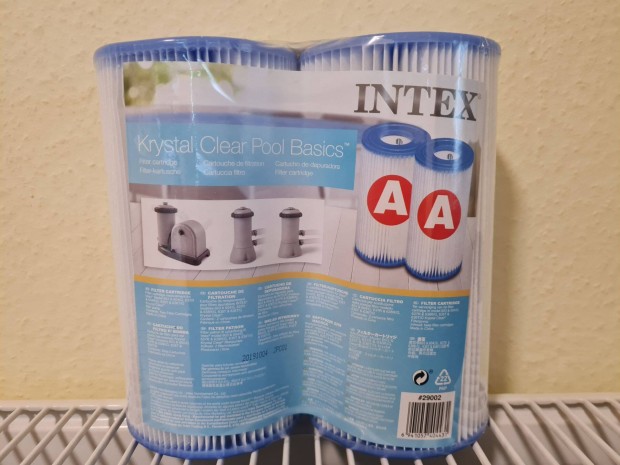 Intex - A típusú papírszűrő filter - 2 db-os